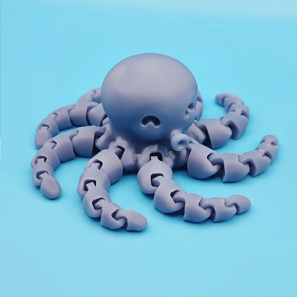 3D фигурка из смолы Осьминожка