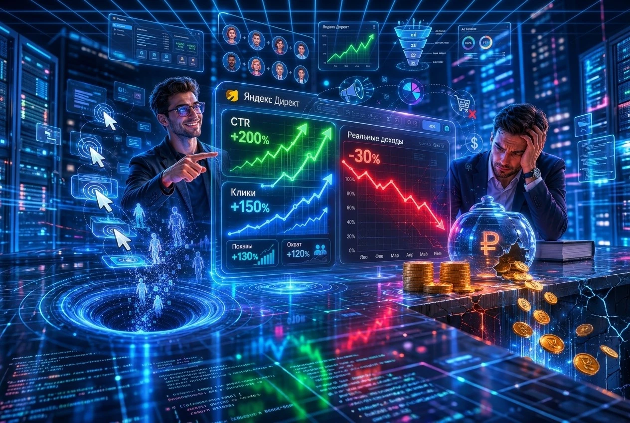 Почему рост кликов не гарантирует рост конверсий и продаж