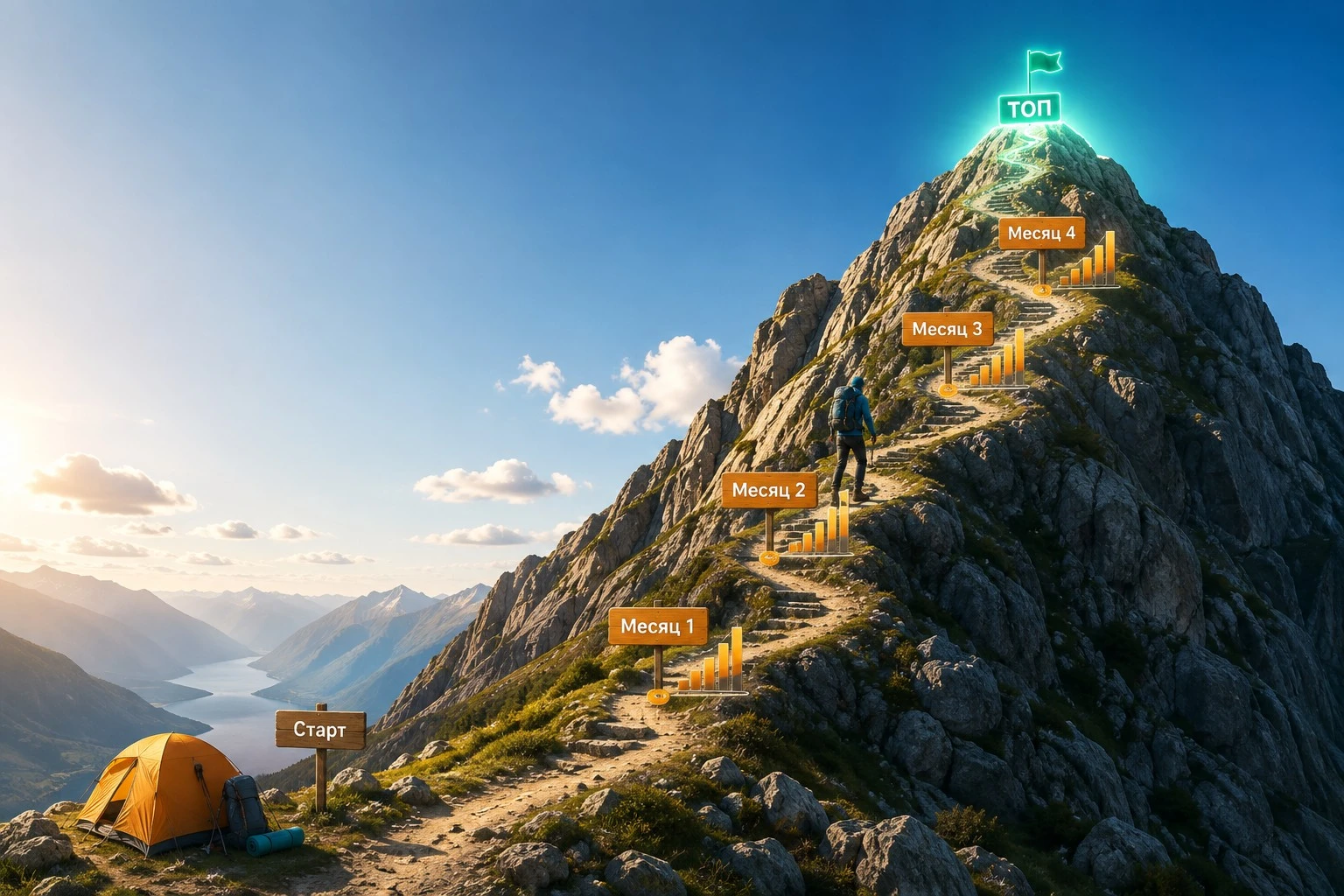 Результаты SEO продвижения