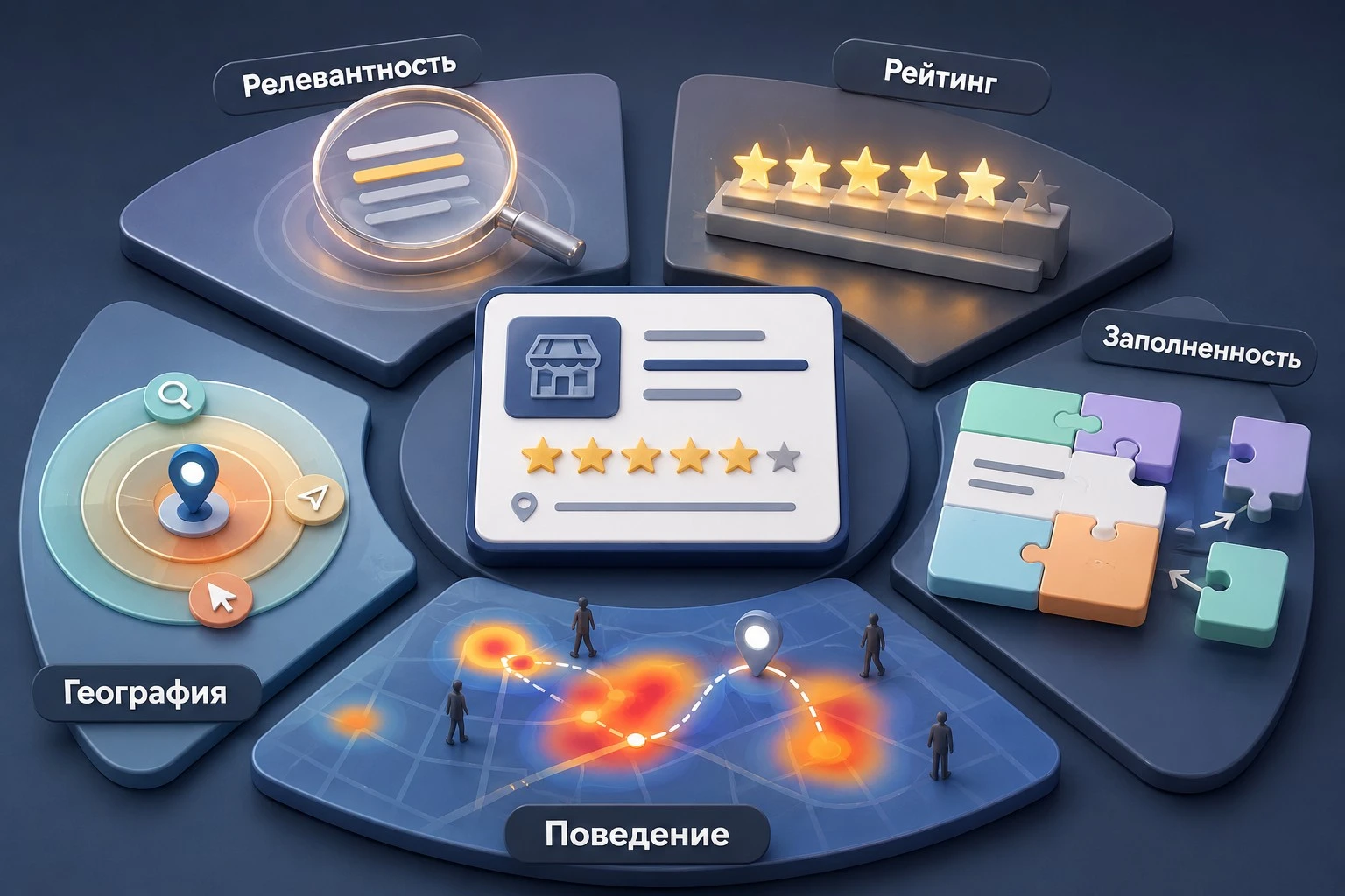 Яндекс Карты и Google Maps основные факторы ранжирования